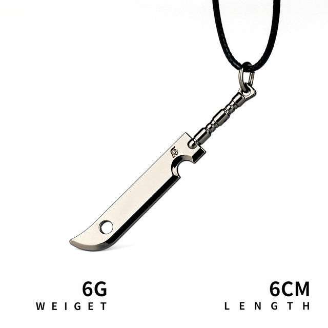Hot Anime Necklace Keychain