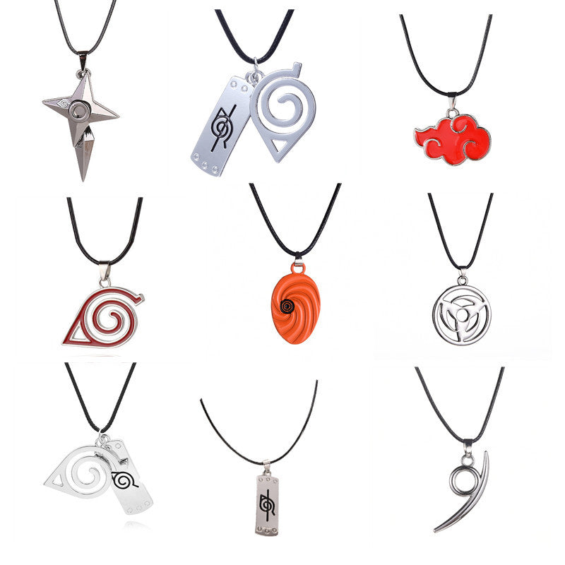 Hot Anime Necklace Keychain