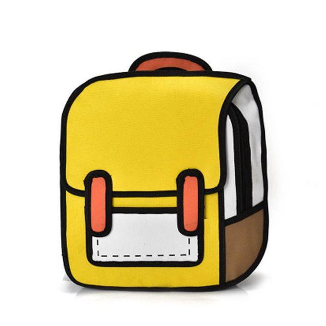 Fashion Unisex Cute Comic Bookbag