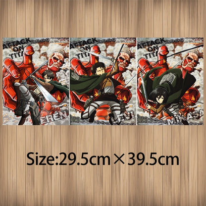 3D Anime Motion Lenticular Print Posters