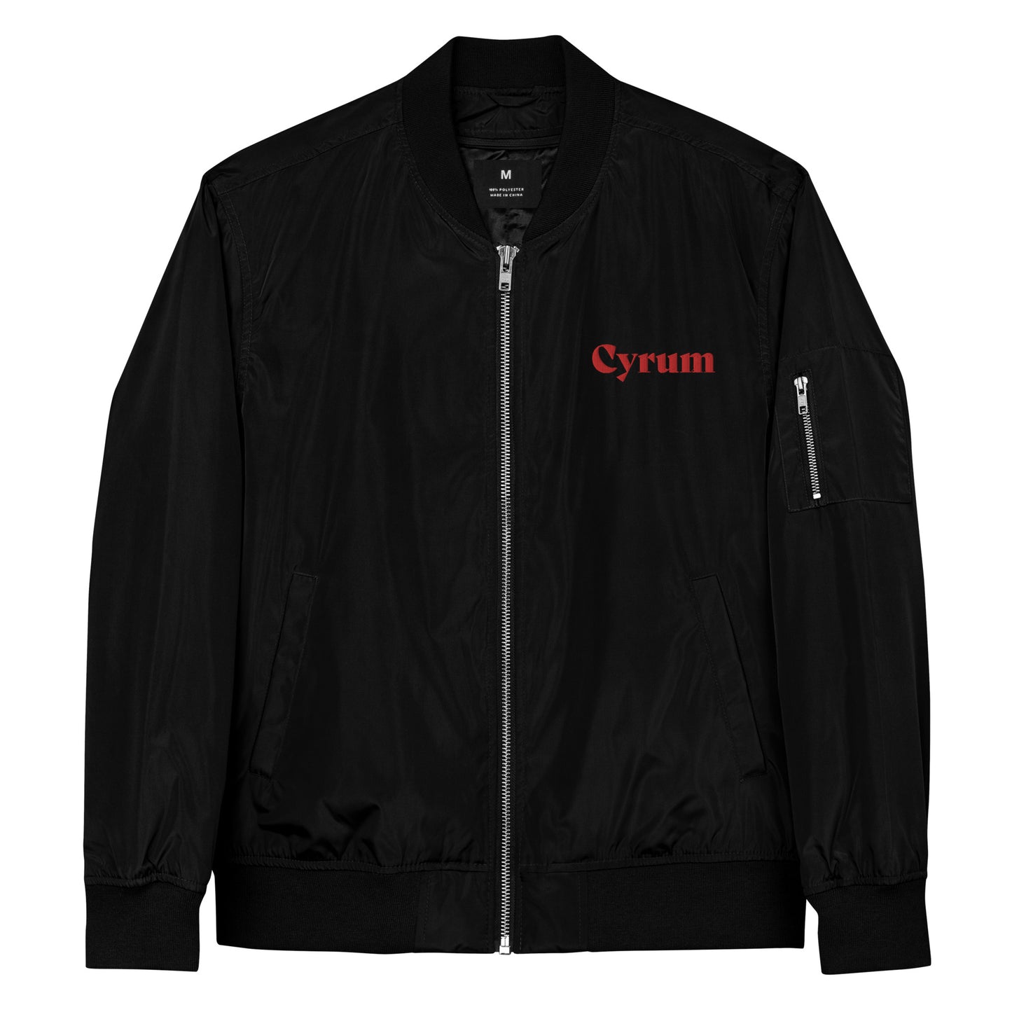 Cyrum recycled bomber jacket