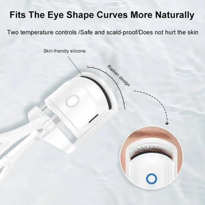 Thermal Eyelash Curler Makeup Tool