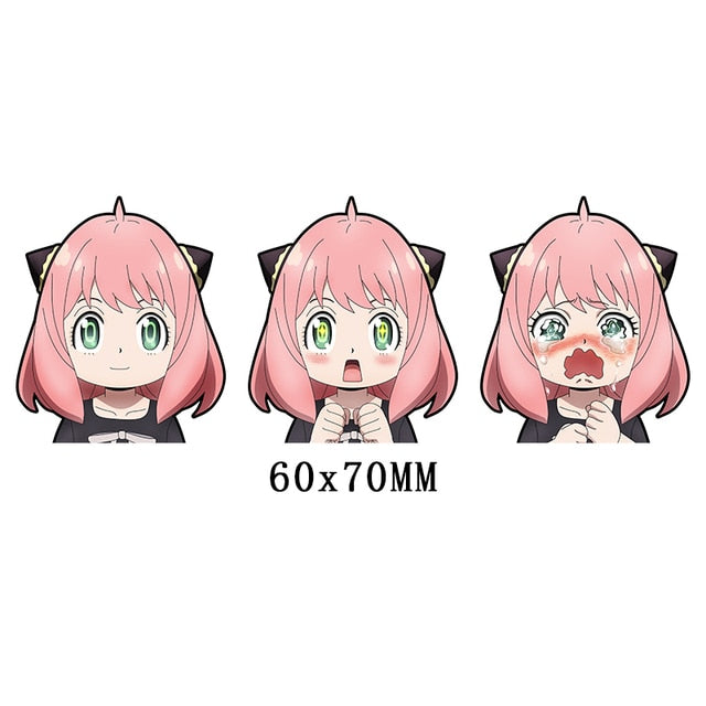 Mini 3D Motion/Moving Anime Stickers