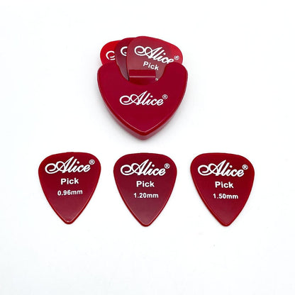 6 Guitar Picks + 1 Holder Case