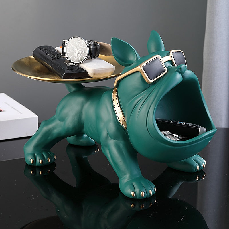 Cool French Bulldog Statue Storage