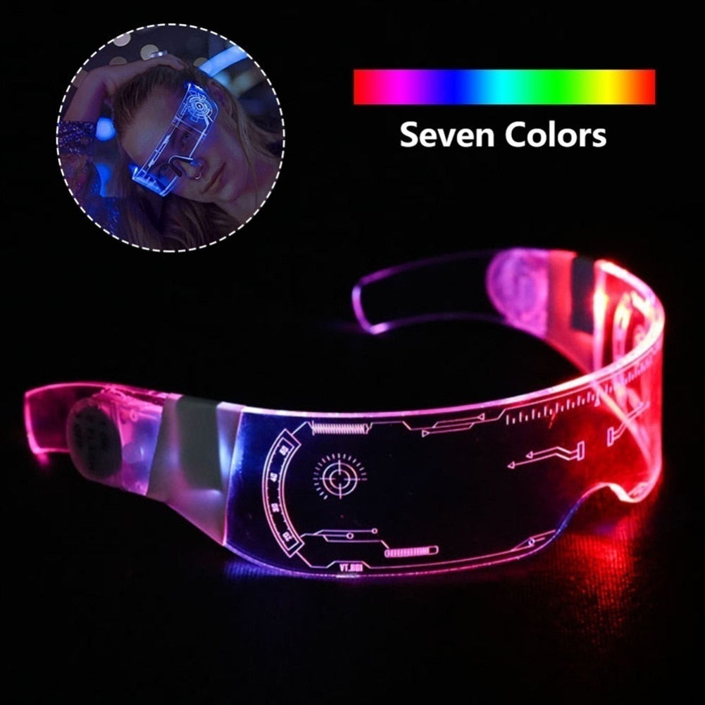 Neon Party LED Luminous Glasses