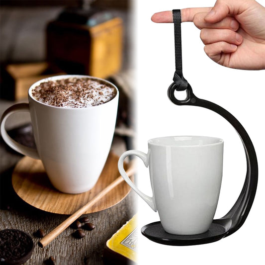 Spill Stopper Mug Holder with Rubber Coaster