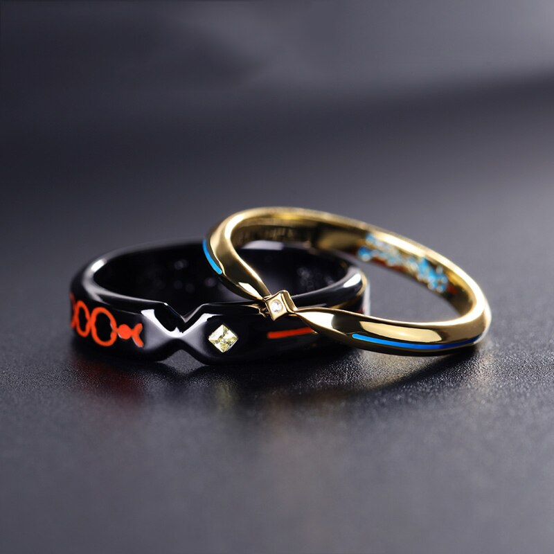 Anime Fate Stay Night Black Saber Rings